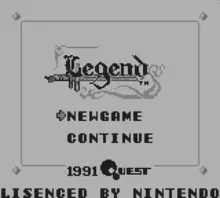 Image n° 1 - screenshots  : Legend